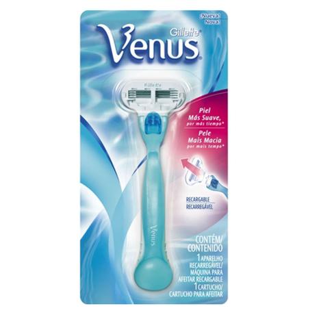 Aparelho depilatório gillette venus 3 c/1 original - Sem marca Menor preço em Aparelho depilatório gillette venus 3 c/1 original - Sem marca