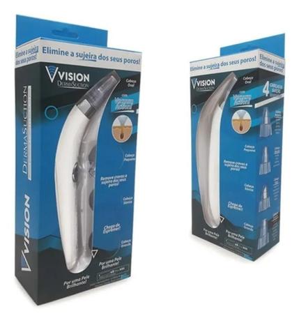 Aparelho Extrator Removedor Espinhas E Cravos Sucção Vacuo - Vision Dermasuction Menor preço em Aparelho Extrator Removedor Espinhas E Cravos Sucção Vacuo - Vision Dermasuction