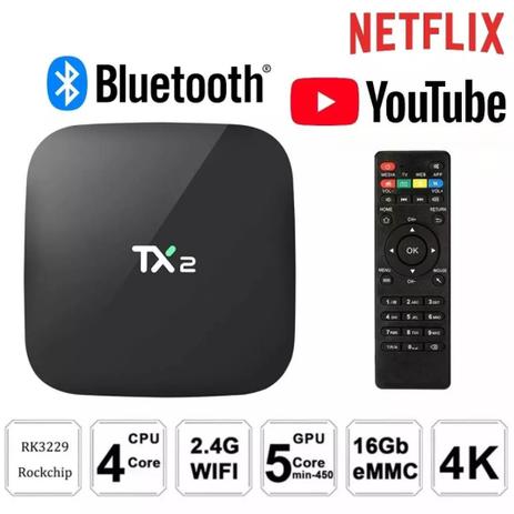 aparelho que trasnforma em smart tx2 bluetooth android 7.1 2gb ram 16 gb rom - Tanix tx-2 Menor preço em aparelho que trasnforma em smart tx2 bluetooth android 7.1 2gb ram 16 gb rom - Tanix tx-2