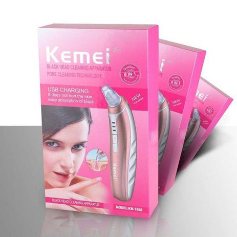 Aparelho Removedor Cravos Espinhas Acne Extrator Vácuo - Import Menor preço em Aparelho Removedor Cravos Espinhas Acne Extrator Vácuo - Import