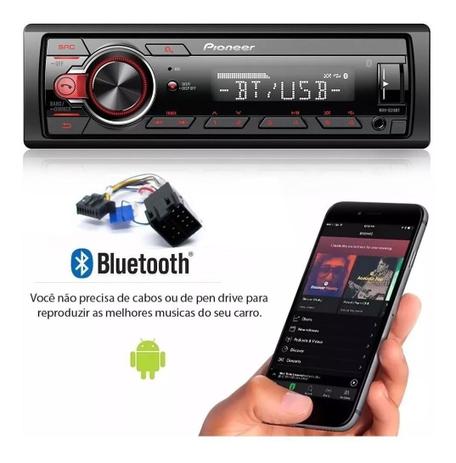 Aparelho Som Bluetooth Pendrive Rádio Pioneer P/ Fiat Linea Menor preço em Aparelho Som Bluetooth Pendrive Rádio Pioneer P/ Fiat Linea