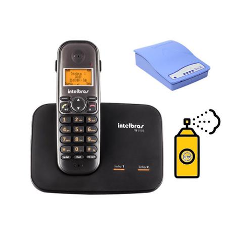 Aparelho Telefone Fixo 2 Linhas Com Bina e Entrada Para Chip - Intelbras Menor preço em Aparelho Telefone Fixo 2 Linhas Com Bina e Entrada Para Chip - Intelbras
