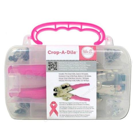 Aplicador de Ilhós Crop A Dile Pink com Estojo e 100 Ilhoses WeR Memory Keepers70908-4 - We R Memory Menor preço em Aplicador de Ilhós Crop A Dile Pink com Estojo e 100 Ilhoses WeR Memory Keepers70908-4 - We R Memory
