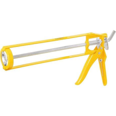 Aplicador p/silicone amarelo - Vonder Menor preço em Aplicador p/silicone amarelo - Vonder