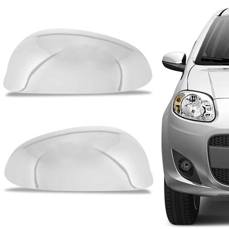 Aplique Cromado Capa Retrovisor Palio 2012 a 2018 ABS Encaixe Sob Medida Dupla Face Unitário - Serauto Menor preço em Aplique Cromado Capa Retrovisor Palio 2012 a 2018 ABS Encaixe Sob Medida Dupla Face Unitário - Serauto