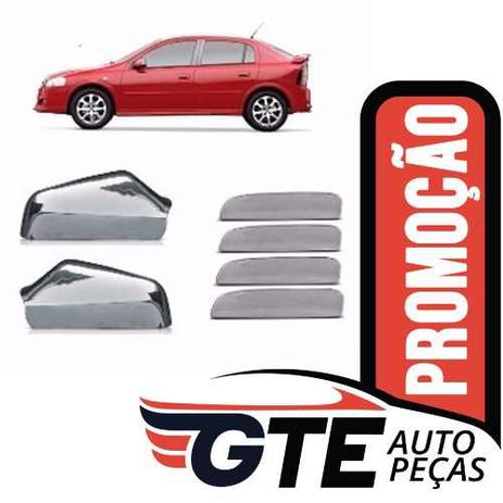 Aplique Cromado Maçaneta E Retrovisor Astra 1999 A 2011. - New kar Menor preço em Aplique Cromado Maçaneta E Retrovisor Astra 1999 A 2011. - New kar