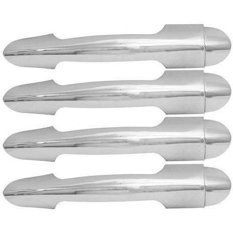 Aplique Cromado para Maçaneta Externa da Porta Stilo 4 portas - Serauto Menor preço em Aplique Cromado para Maçaneta Externa da Porta Stilo 4 portas - Serauto