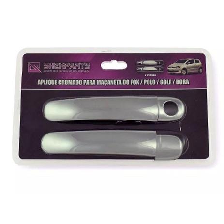 Aplique Cromado para Maçaneta Externa Porta Fox 2003, Gol 2006 2 portas - Shekparts Menor preço em Aplique Cromado para Maçaneta Externa Porta Fox 2003, Gol 2006 2 portas - Shekparts