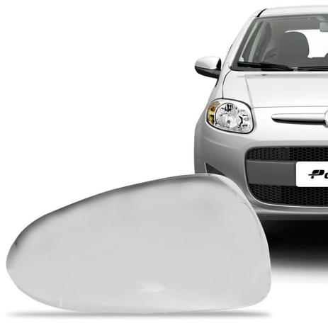 Aplique Cromado para Retrovisor Fiat Palio Siena 2012 em diante Lado Direito - Shekparts Menor preço em Aplique Cromado para Retrovisor Fiat Palio Siena 2012 em diante Lado Direito - Shekparts