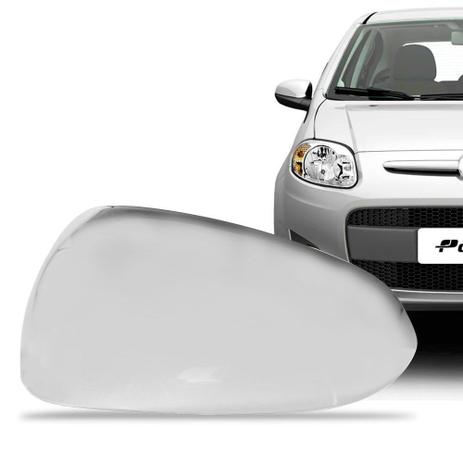 Aplique Cromado para Retrovisor Fiat Palio Siena 2012 em diante Lado Esquerdo - Shekparts Menor preço em Aplique Cromado para Retrovisor Fiat Palio Siena 2012 em diante Lado Esquerdo - Shekparts