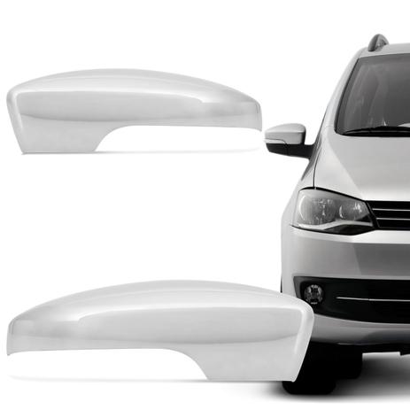 Aplique Cromado Retrovisor Gol Saveiro Voyage G6 12 a 15 Fox 10 a 15 com Pisca Encaixe Sob Medida - Shekparts Menor preço em Aplique Cromado Retrovisor Gol Saveiro Voyage G6 12 a 15 Fox 10 a 15 com Pisca Encaixe Sob Medida - Shekparts