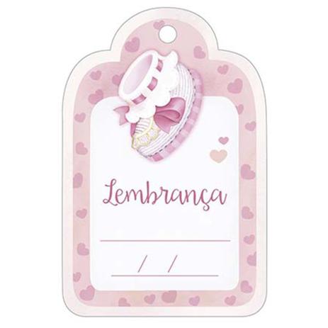 sapatinho de bebe de papel