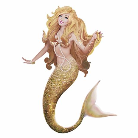Aplique Decoupage Litoarte APM8-840 em Papel e MDF 8cm Sereia Loira Menor preço em Aplique Decoupage Litoarte APM8-840 em Papel e MDF 8cm Sereia Loira