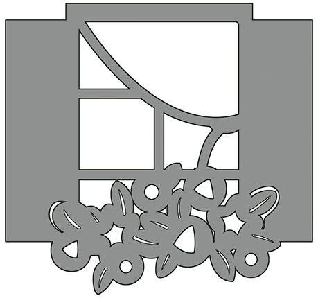 Aplique em Chipboard Scrap Formas Cardboard Janela SFC6-004 Litoarte é boa?