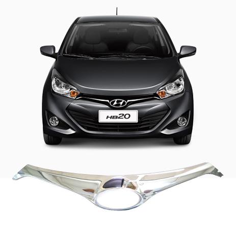 Aplique grade dianteira cromado hyundai hb20 - Shekparts Menor preço em Aplique grade dianteira cromado hyundai hb20 - Shekparts