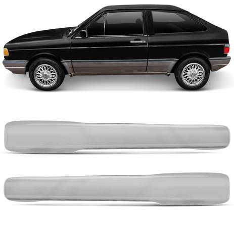 Aplique Maçaneta Cromado Gol Parati Saveiro G1 87 a 94 2 Portas Sem Furo - Shekparts Menor preço em Aplique Maçaneta Cromado Gol Parati Saveiro G1 87 a 94 2 Portas Sem Furo - Shekparts