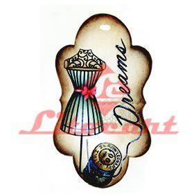 Aplique Madeira e Papel Placa Decorativa LMAPC-10 Litocart Menor preço em Aplique Madeira e Papel Placa Decorativa LMAPC-10 Litocart