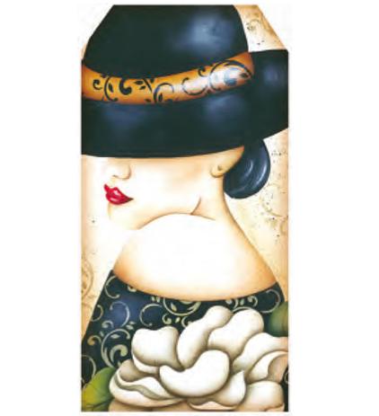 Aplique Madeira e Papel Placa Decorativa Mulher LMAPC-131 - Litocart Menor preço em Aplique Madeira e Papel Placa Decorativa Mulher LMAPC-131 - Litocart