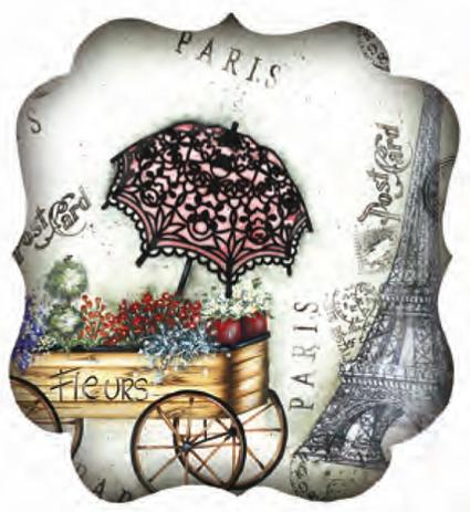 Aplique Madeira e Papel Placa Decorativa Paris LMAPC-132 - Litocart Menor preço em Aplique Madeira e Papel Placa Decorativa Paris LMAPC-132 - Litocart