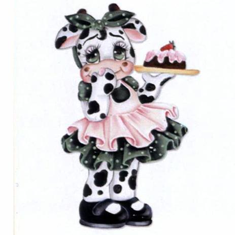 Aplique MDF Decoupage Litocart LMAM-045 em Papel e MDF 7x7cm Vaquinha e Bolo Menor preço em Aplique MDF Decoupage Litocart LMAM-045 em Papel e MDF 7x7cm Vaquinha e Bolo