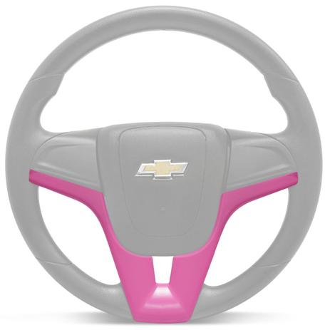 Aplique Moldura Volante Cruze Onix Cor Rosa - Cvd Menor preço em Aplique Moldura Volante Cruze Onix Cor Rosa - Cvd