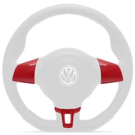 Aplique Moldura Volante Modelo Jetta Vermelho - Cvd Menor preço em Aplique Moldura Volante Modelo Jetta Vermelho - Cvd