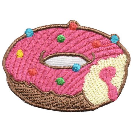 Aplique Patch Bordado Estiloso - Rosquinha DV80748- - Universo talysma bordados Menor preço em Aplique Patch Bordado Estiloso - Rosquinha DV80748- - Universo talysma bordados