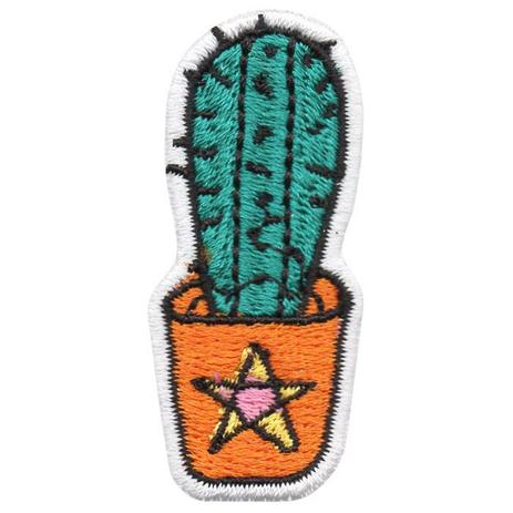 Aplique Patch Bordado Moda Fashion Plantinha Cactus DV80759- - Universo talysma bordados Menor preço em Aplique Patch Bordado Moda Fashion Plantinha Cactus DV80759- - Universo talysma bordados