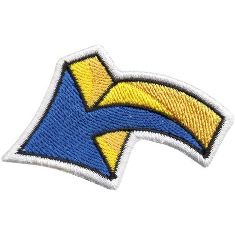Aplique Patch Bordado Moda Fashion Seta Setinha Azul DV80773- - Universo talysma bordados Menor preço em Aplique Patch Bordado Moda Fashion Seta Setinha Azul DV80773- - Universo talysma bordados