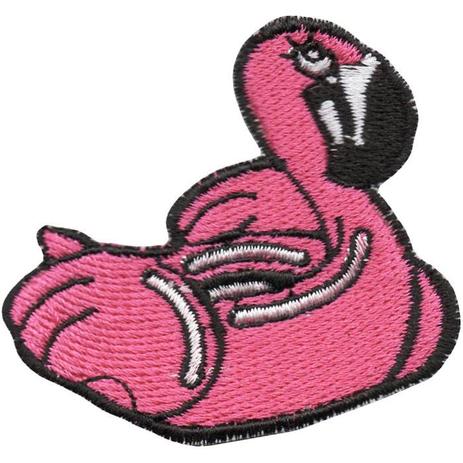 Aplique Patch Bordado Modinha Fashion Flamingo Rosa DV80747- - Universo talysma bordados Menor preço em Aplique Patch Bordado Modinha Fashion Flamingo Rosa DV80747- - Universo talysma bordados