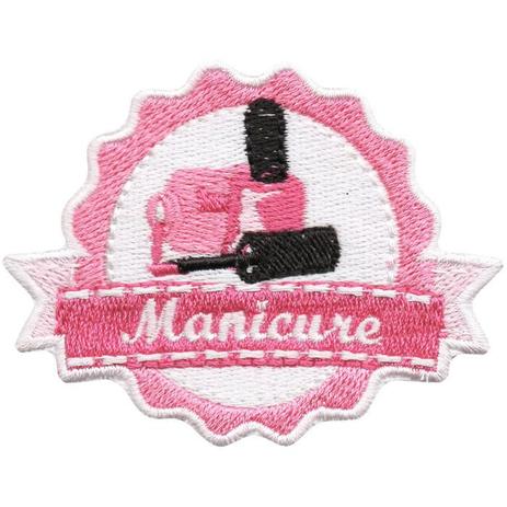 Aplique Patch Bordado - Profissão Curso Manicure DV80751- - Universo talysma bordados Menor preço em Aplique Patch Bordado - Profissão Curso Manicure DV80751- - Universo talysma bordados