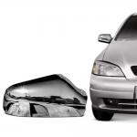 Aplique Retrovisor Cromado ShekParts Astra 99 Direito Menor preço em Aplique Retrovisor Cromado ShekParts Astra 99 Direito
