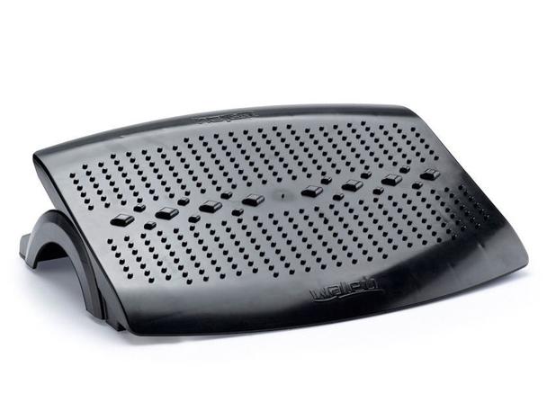Apoio Descanso Base Suporte Ergonômico para os Pés - Preto - Waleu Menor preço em Apoio Descanso Base Suporte Ergonômico para os Pés - Preto - Waleu