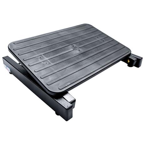 Apoio Para os Pés PROLABORE. 5 alturas. Ergonômico. Ajustável. Chapa/placa de apoio em ABS. Estrutura em aço. Preto. - Prolabore Produtos Ergonômicos é boa?