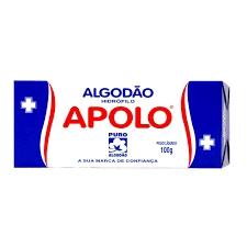 Apolo Algodão Caixinha 100g Menor preço em Apolo Algodão Caixinha 100g