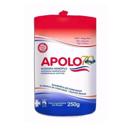 Apolo Algodão Rolo 250g Menor preço em Apolo Algodão Rolo 250g