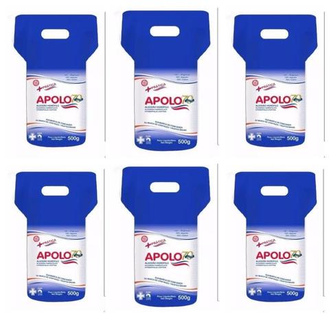Apolo Algodão Rolo C/ Alça 500g (Kit C/06) Menor preço em Apolo Algodão Rolo C/ Alça 500g (Kit C/06)