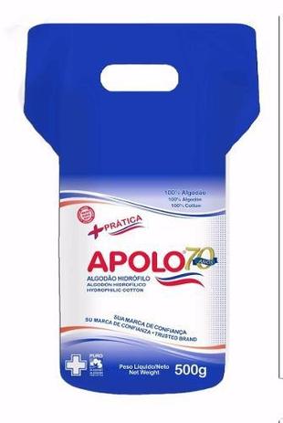 Apolo Algodão Rolo C/ Alça 500g Menor preço em Apolo Algodão Rolo C/ Alça 500g