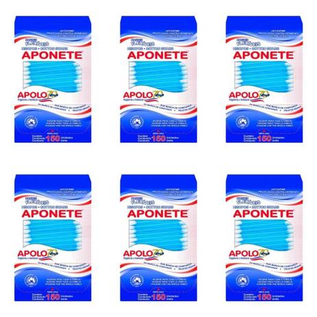 Apolo Aponete Hastes Flexíveis C/150 (Kit C/06) Menor preço em Apolo Aponete Hastes Flexíveis C/150 (Kit C/06)