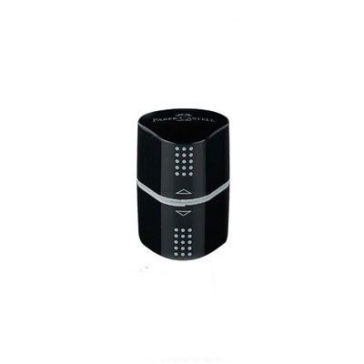 Apontador Grip 3 Furos com Reservatório Preto Ref.283801 Faber-Castell - Faber castell é boa?