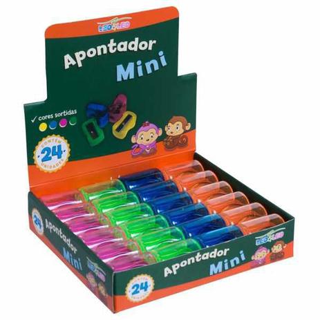 Apontador Mini com Depósito Leo e Leo - Caixa c/ 24 unidades - Leonora é boa?