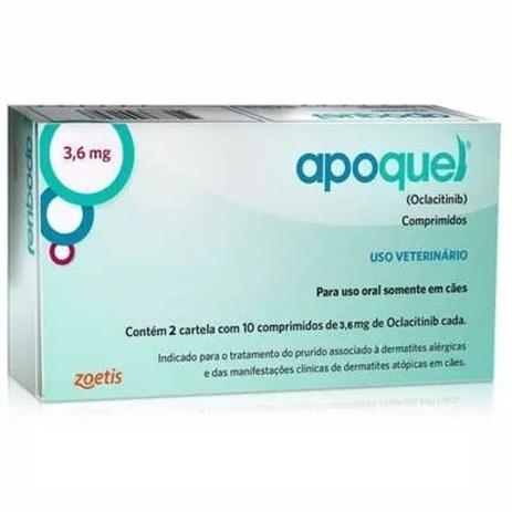Apoquel 3,6 Mg 20 Comprimidos Menor preço em Apoquel 3,6 Mg 20 Comprimidos