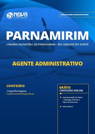 Apostila Câmara de Parnamirim RN 2019 Agente Administrativo - Editora nova oficial Menor preço em Apostila Câmara de Parnamirim RN 2019 Agente Administrativo - Editora nova oficial