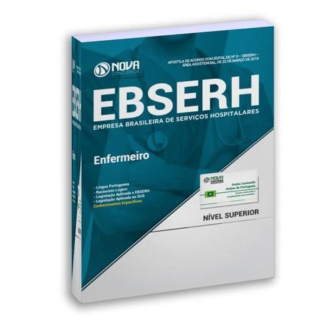 Apostila Impressa Nova Concursos Enfermeiro EBSERH 2018 - Editora nova oficial Menor preço em Apostila Impressa Nova Concursos Enfermeiro EBSERH 2018 - Editora nova oficial