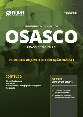 Apostila Prefeitura de Osasco - SP 2019 - Professor Adjunto de Educação Básica I - Editora Nova Menor preço em Apostila Prefeitura de Osasco - SP 2019 - Professor Adjunto de Educação Básica I - Editora Nova