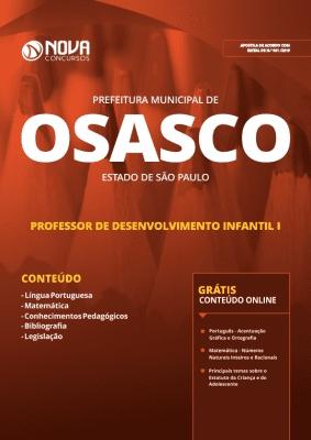 Apostila Prefeitura de Osasco - SP 2019 - Professor de Desenvolvimento Infantil I - Editora Nova Menor preço em Apostila Prefeitura de Osasco - SP 2019 - Professor de Desenvolvimento Infantil I - Editora Nova