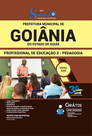 Apostila Prefeitura Goiania Go 2020 Pedagogia Editora Solucao No Magalu Magazine Luiza