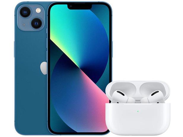 Apple iPhone 13 256GB Azul Tela 6,1” 12MP - iOS + AirPods Pro Apple com  Estojo sem Fio - iPhone 13 - Magazine Luiza