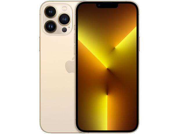 Apple iPhone 13 Pro Max 1TB Dourado Tela 6,7” - 12MP iOS - iPhone 13 Pro  Max - Magazine Luiza