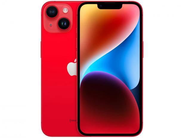 Apple iPhone 14 128GB (PRODUCT)RED 6,1” 12MP - iOS 5G Menor preço em Apple iPhone 14 128GB (PRODUCT)RED 6,1” 12MP - iOS 5G